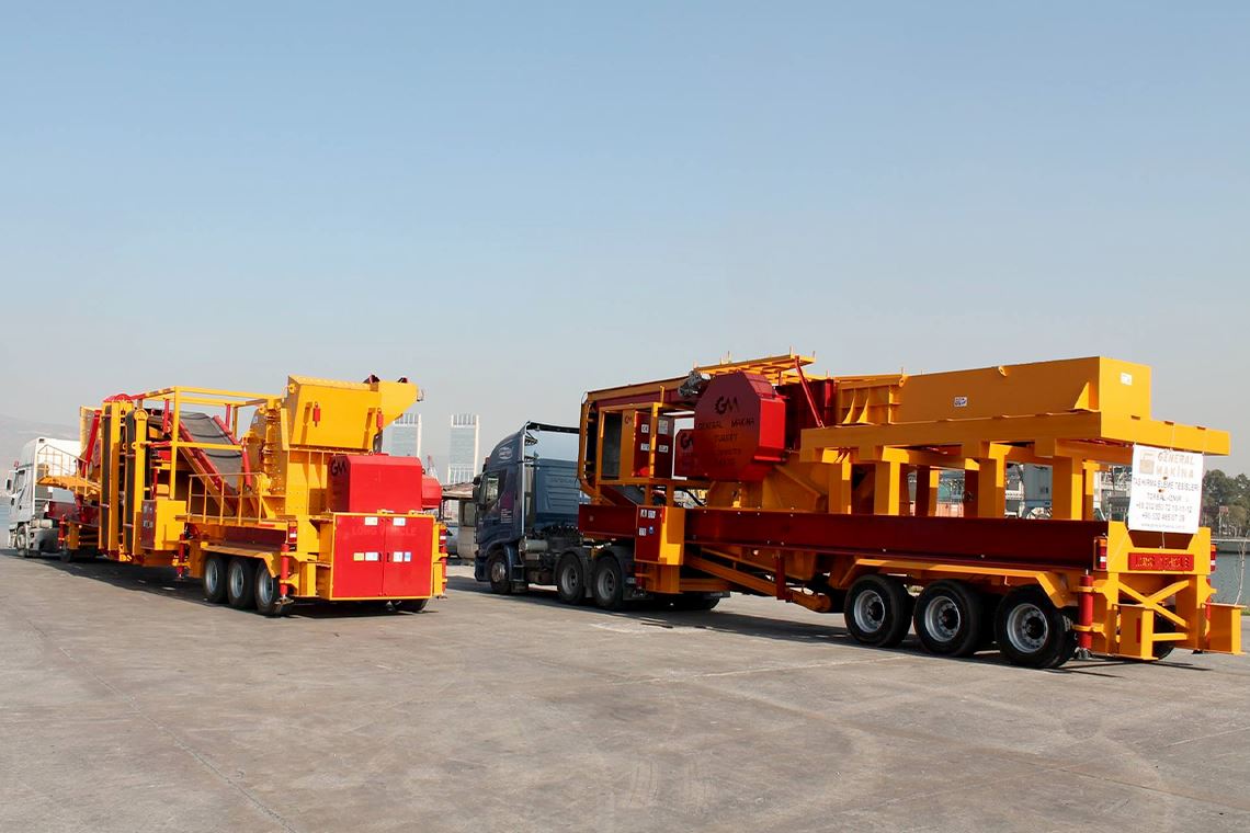 MC110 Mobil Çeneli Konkasör