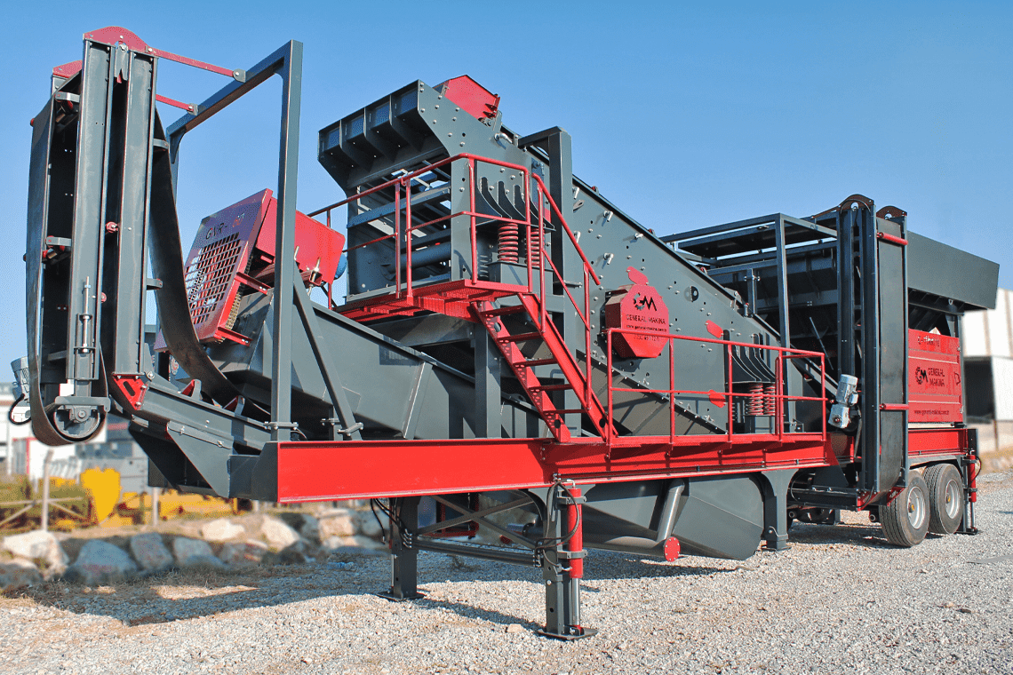 YM1650 Mobil Yıkama Eleme Tesisi